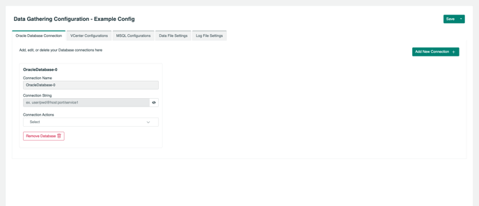 Oracle Configurations