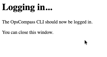 After login users can close browser and return to Studio
